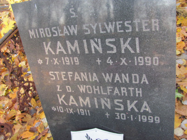 Grób Wilhelmina Wohlfarth