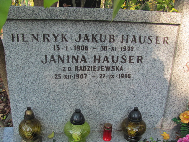 Zbigniew Tadeusz Hauser 1947 Warszawa Ewangelicko - Augsburski św. Trójcy - Grobonet - Wyszukiwarka osób pochowanych