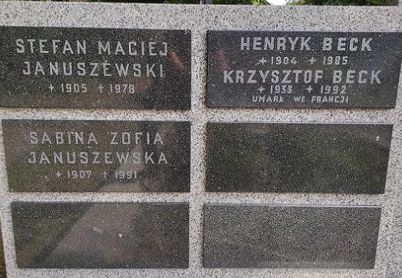 Henryk Beck 1904 Warszawa Ewangelicko - Augsburski św. Trójcy - Grobonet - Wyszukiwarka osób pochowanych