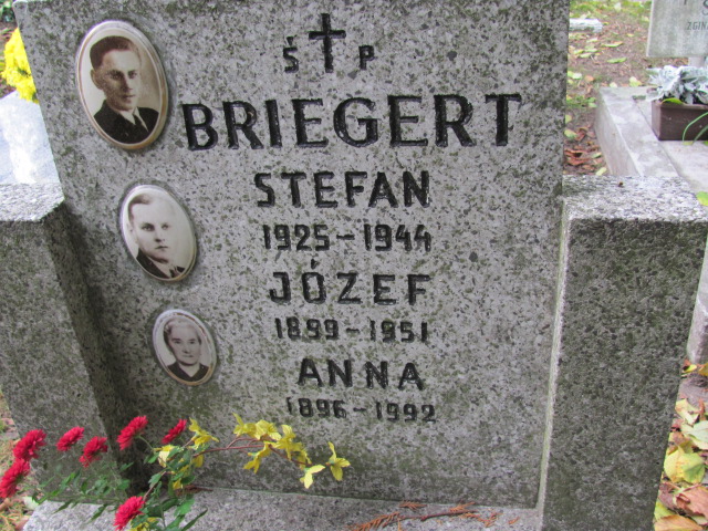 Anna Briegert 1896 Warszawa Ewangelicko - Augsburski św. Trójcy - Grobonet - Wyszukiwarka osób pochowanych