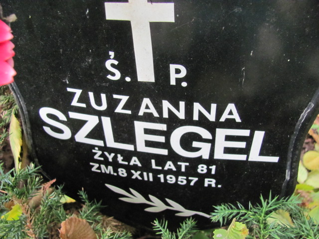 Zuzanna Szlegel 1876 Warszawa Ewangelicko - Augsburski św. Trójcy - Grobonet - Wyszukiwarka osób pochowanych