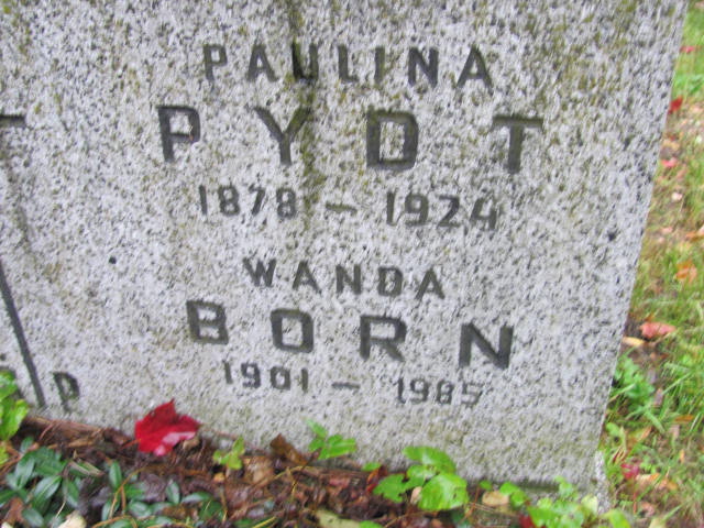 Paulina Pydt 1878 Warszawa Ewangelicko - Augsburski św. Trójcy - Grobonet - Wyszukiwarka osób pochowanych